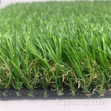 Couleur verte paysage d&#39;herbe artificielle pour décoration de jardin
